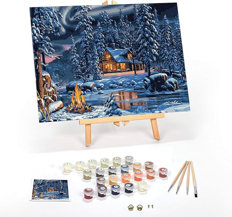 Dive into Creativity: What are the best paint-by-numbers kits for adults in 2024?