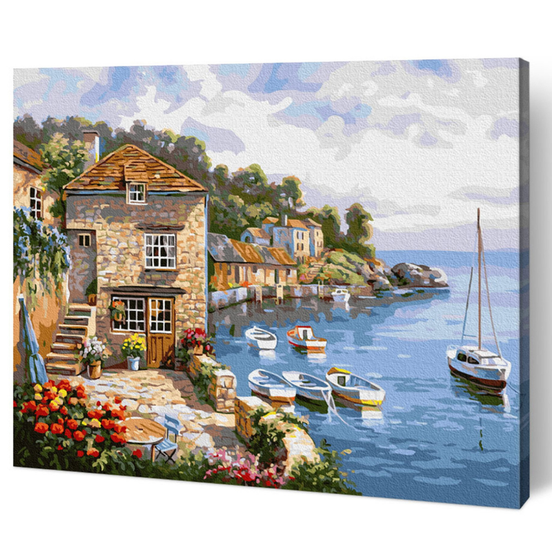Buy Coastal Life Paint by Numbers in Australia