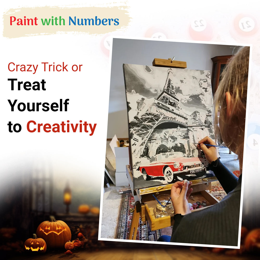 Looking to Embrace the Halloween Spirit? Why Not Paint by Numbers?