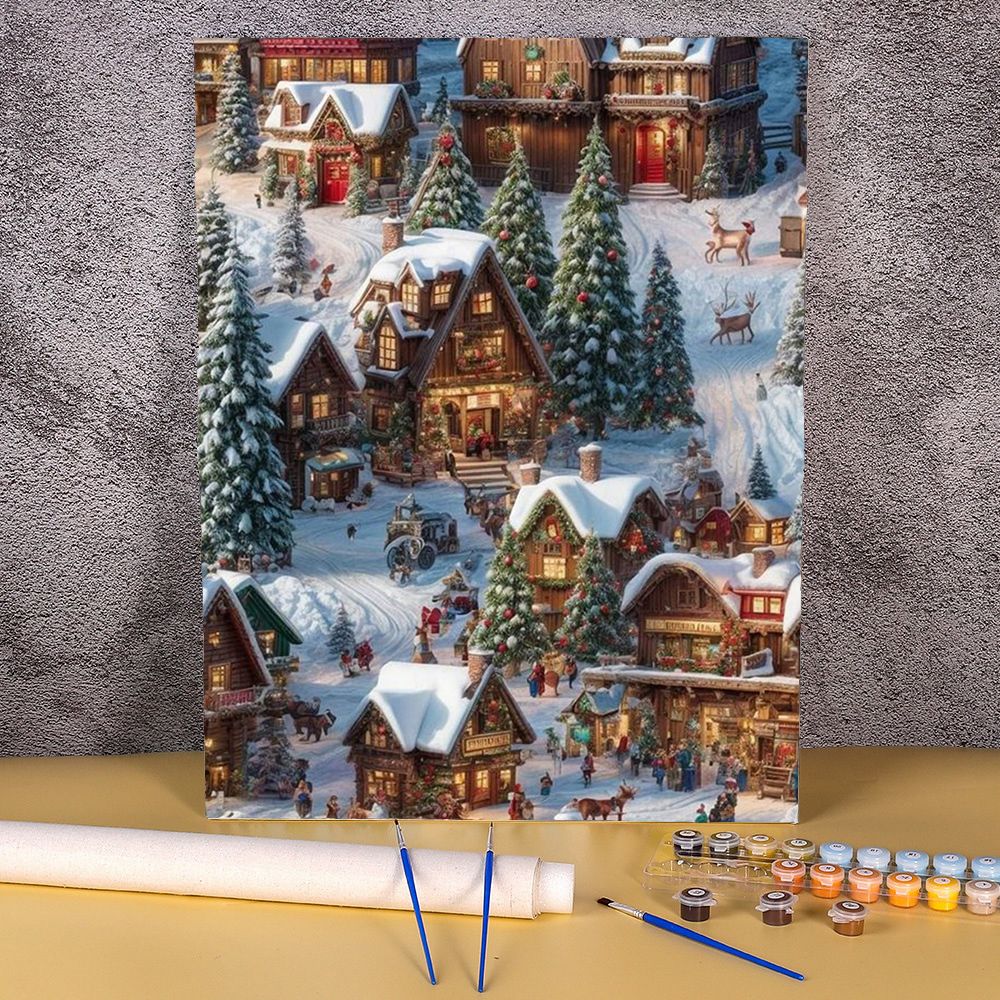 Why Are Christmas Paint by Numbers Kits Winning Hearts Everywhere?