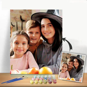 Capture Your Sun-Kissed Memories with Custom Paint by Numbers!