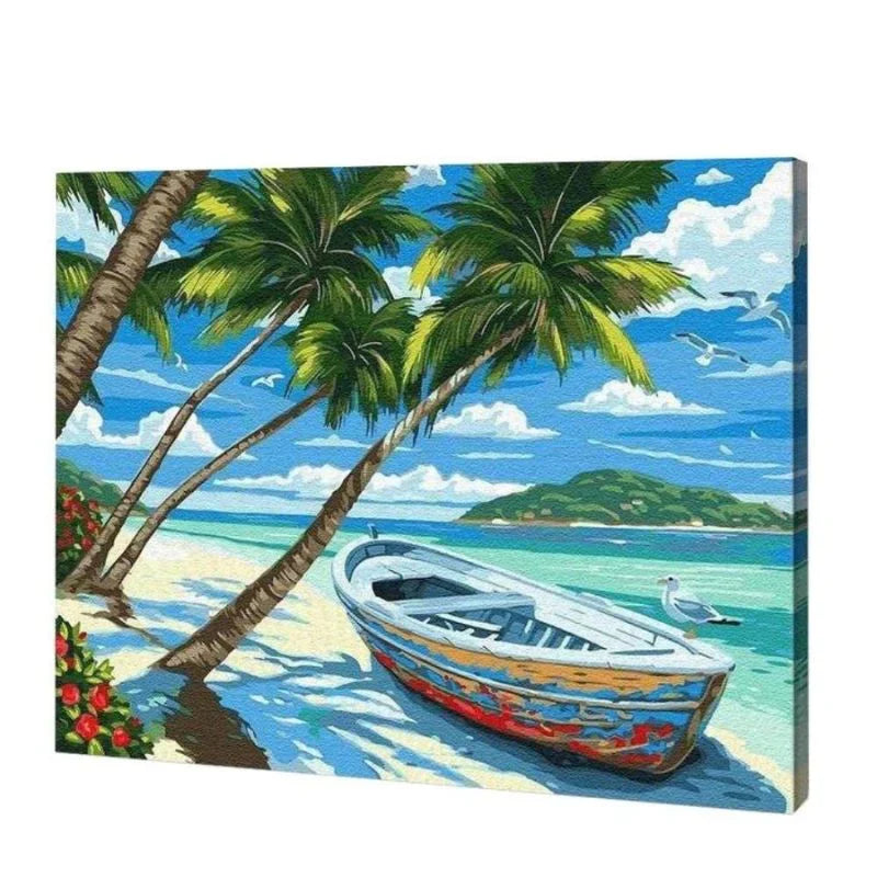Experience Art Ecstasy with the Enchanting Landscape Paint by Numbers Kits