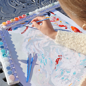 No Frame? No Problem! Paint by Numbers with a Modern Twist