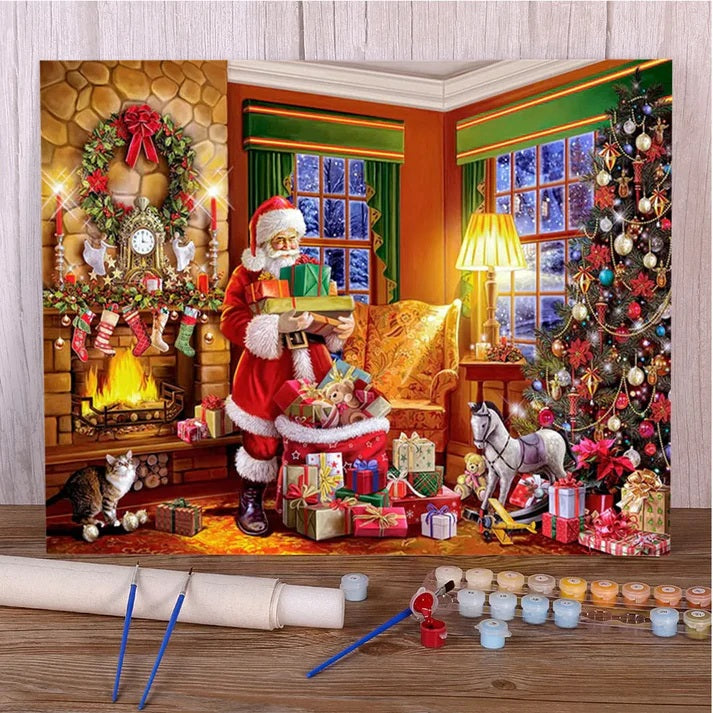 Your Christmas, Your Canvas — Shop Festive Sale On Xmas Paint by Numbers Kits!
