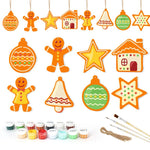 Load image into Gallery viewer, Holiday Cookie Ornaments Paint by Numbers

