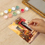Load image into Gallery viewer, Rustic Garden Doorway Mini Framed Paint by Numbers
