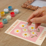 Load image into Gallery viewer, Daisy Bloom Mini Framed Paint by Numbers
