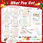 Load image into Gallery viewer, Jolly Christmas Friends Ornaments Paint by Numbers
