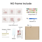 Load image into Gallery viewer, Romantic Red Roses Mini Paint by Numbers
