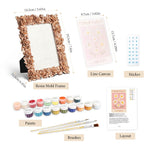 Load image into Gallery viewer, Daisy Bloom Mini Framed Paint by Numbers
