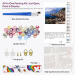 Load image into Gallery viewer, Austria by the balcony, Paint by Numbers
