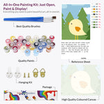 Load image into Gallery viewer, Bird Paint by Numbers
