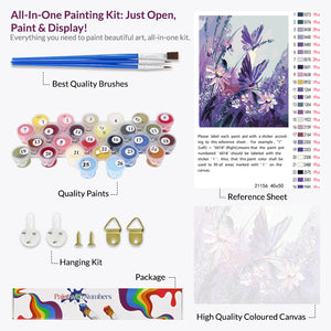 Butterfly, Paint By Numbers