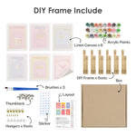 Load image into Gallery viewer, Cheers &amp; Sips Mini Paint by Numbers
