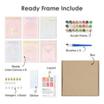 Load image into Gallery viewer, Cheers &amp; Sips Mini Paint by Numbers
