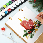 Load image into Gallery viewer, Christmas Tree Paint by Numbers Calendar
