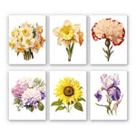Load image into Gallery viewer, Classic Garden Flowers Mini Paint by Numbers
