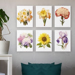 Load image into Gallery viewer, Classic Garden Flowers Mini Paint by Numbers
