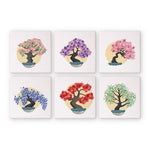 Load image into Gallery viewer, Colorful Bonsai Trees Mini Paint by Numbers
