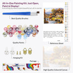 Load image into Gallery viewer, Cottage By the River, Paint By Number
