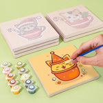 Load image into Gallery viewer, Cute Christmas Cats Mini Paint by Numbers
