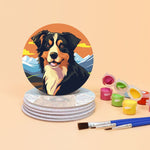 Load image into Gallery viewer, Dog Portrait Paint by Numbers Coasters
