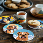 Load image into Gallery viewer, Dog Portrait Paint by Numbers Coasters
