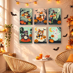 Load image into Gallery viewer, Halloween Critters Mini Paint by Numbers
