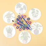 Load image into Gallery viewer, Indoor Plants Paint by Numbers Coasters
