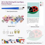 Load image into Gallery viewer, Ladybug Paint by Numbers
