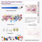 Load image into Gallery viewer, Magnolia Blossoms, Paint By Numbers
