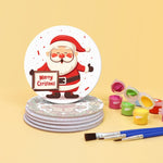 Load image into Gallery viewer, Merry Christmas Paint by Numbers Coasters
