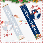 Load image into Gallery viewer, Merry Christmas Hanging Scroll Paint by Numbers Kit
