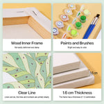 Load image into Gallery viewer, Modern Houseplants Mini Paint by Numbers

