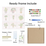 Load image into Gallery viewer, Modern Houseplants Mini Paint by Numbers
