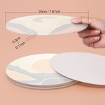 Load image into Gallery viewer, Modern Sunset Landscapes 6-Pieces Paint by Numbers Placemat
