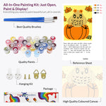 Load image into Gallery viewer, Pumpkin, Paint by Numbers
