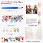 Load image into Gallery viewer, Rainy in Paris, Paint By Number
