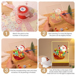 Load image into Gallery viewer, Santa’s Gift Sleigh LED Paint by Numbers
