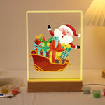 Load image into Gallery viewer, Santa’s Gift Sleigh LED Paint by Numbers
