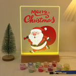 Load image into Gallery viewer, Santa’s Merry Gift Delivery LED Paint by Numbers
