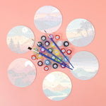 Load image into Gallery viewer, Scenic Mountain Landscapes Paint by Numbers Coasters

