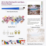 Load image into Gallery viewer, Seaside, Paint by Numbers
