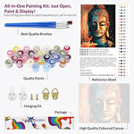 Load image into Gallery viewer, Serene Buddha Paint by Numbers
