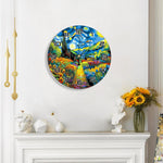 Load image into Gallery viewer, Starry Night Paint by Numbers Clock

