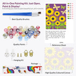 Load image into Gallery viewer, Sunflower Paint by Numbers
