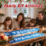 Load image into Gallery viewer, Welcome Christmas Hanging Scroll Paint by Numbers Kit
