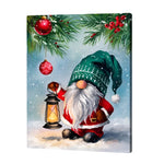 Load image into Gallery viewer, Winterlight Magic Gnome Paint by Numbers
