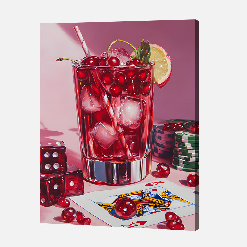 Cherry Bliss Paint by Numbers