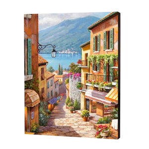 Italian Street, Paint by Numbers